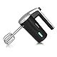 EMERIO kabelloser Akku Handmixer / -rührer - 2 Rührstäbe - 3 Geschwindigkeiten - 2000mAh/7,4V - BPA frei - Akkustand Anzeige - USB Ladekabel - bis zu 10 Zyklen á 3 Min - wiederaufladbar - HM-126681.1