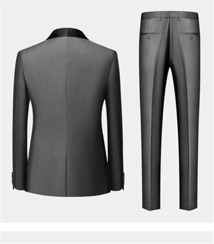 Men's 3 Piece Suit Set Elegant Solid One Button Single Breasted Party Blazer Vest Pants Slim Fit Comfortable Set3