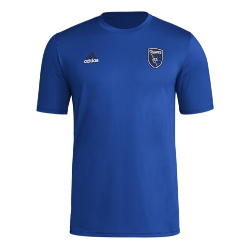 adidas Men's San Jose Earthquakes MLS Short Sleeve T-Shirt