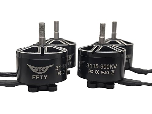 FFTY 3115 900KV Drone Motors - 3-6S Li-ion Battery, 9-11