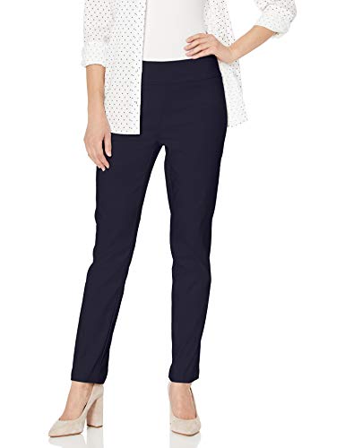 Tribal Women's Misses Flatten It Pull-On Slim Leg Ankle Pant, Ink, 4