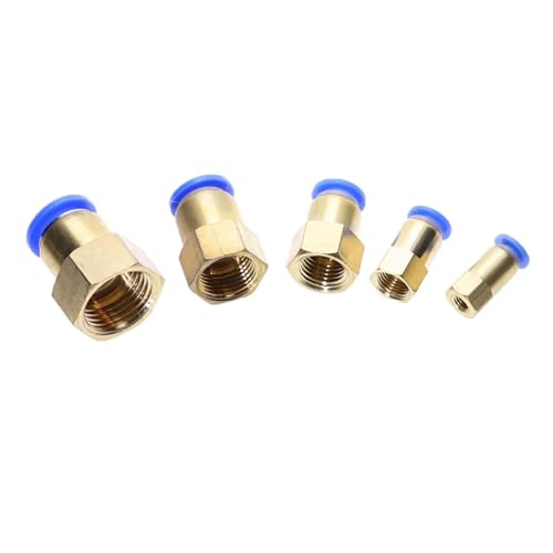 Conector rápido PCF anti fugas para reparar mangueras de aire comprimido 8