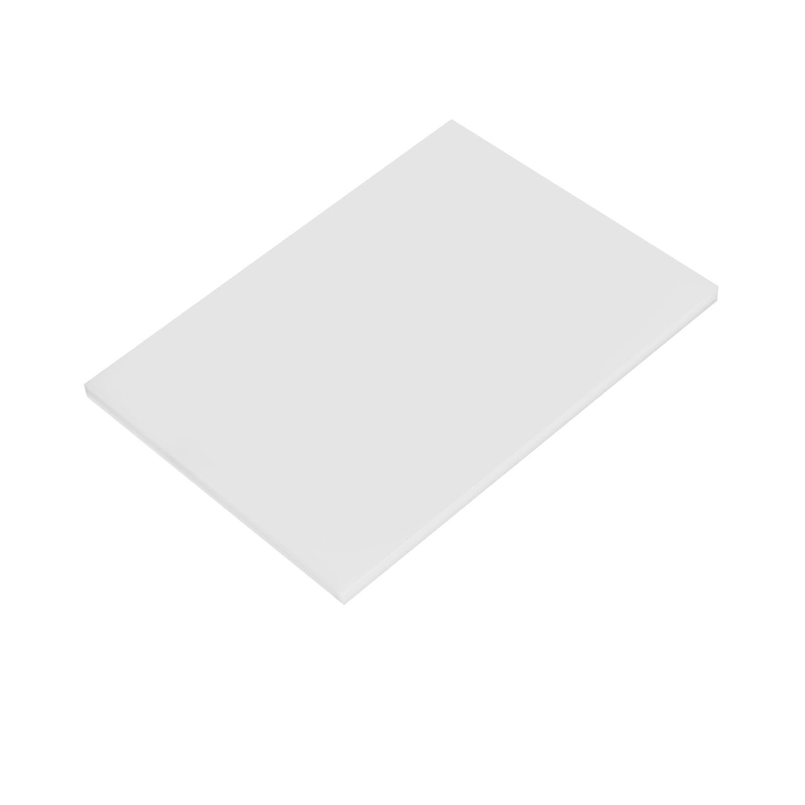 Lixsazse White Providing Ample Space For Various Diy Projects Durable And Versatile Leather Punch Pad For Crafting Enthusiasts Pp Polypropylene Cutting Board Diy, 20X15x0.8cm