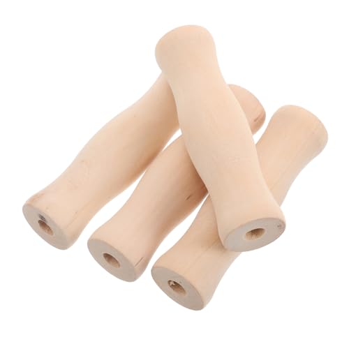 ULDIGI Barbecue Grill Utensils BBQ Accessories Wooden Handicraft Handles for Outdoor Cooking