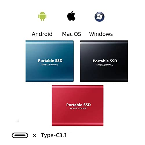 ErLaLa Portable,Externe Festplatte,Externe Festplatte,Festplatte,mobiler Speicher,Hochgeschwindigkeits-Solid-State… – Bild 5