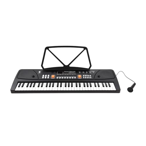 Électronique clavier Piano Orgue Électronique À 61 Touches Avec Microphone, Clavier Numérique, Piano Avec Affichage LED, Double Haut-parleur Stéréo Intégré - Les Beatles, Paul McCartney, John Lennon, RIngo Starr, George Harrison Électronique clavier Piano Orgue Électronique À 61 Touches Avec Microphone, Clavier Numérique, Piano Avec Affichage LED, Double Haut-parleur Stéréo Intégré – Image 5