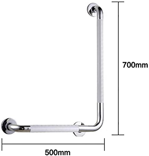 Barre de sécurité de douche en L design main courante durable - 3