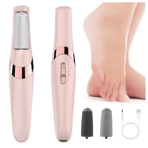 Lixador de Pés Elétrico Recarregável - Removedor de Calos Profissional com Tecnologia de Sucção a Vácuo e Bateria USB Portátil