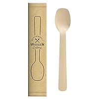 Amazon.co.jp: ストリックスデザイン 木製 デザートスプーン