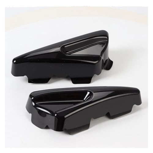 Cache cadre de réservoir Harley V-Rod en ABS noir brillant avec visserie