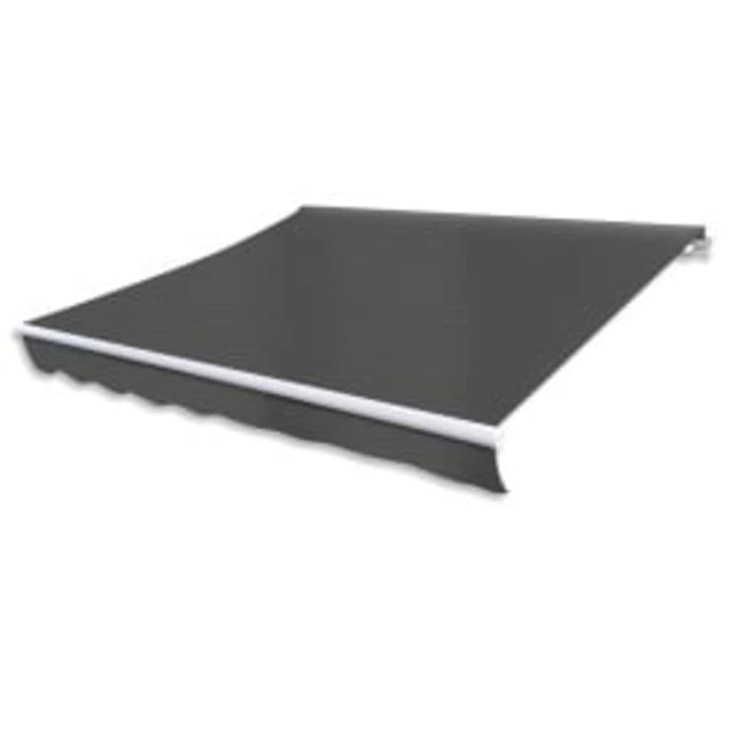 Toldo articulado motorizado 600 cm antracita