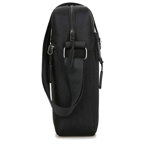 Messenger Bags Travel Multifunction Casual Sling Shoulder Black4