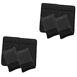 FOMIYES 8pcs Replaceable Crutch Pads High-Grade Material for Longevity Comfort