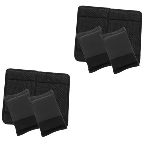 FOMIYES 8pcs Replaceable Crutch Pads High-Grade Material for Longevity Comfort