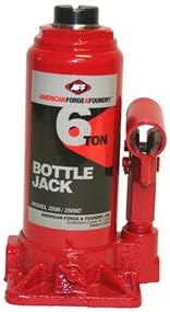 American Forge & Foundry In3506 6 Ton Bottle Jack