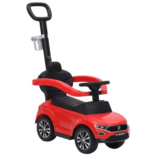 Coche correpasillos T-Roc Rojo, Somanki Correpasillos Bebe, Coche para Bebe, Juguetes Bebe, Coche De Empuje, Moto Correpasillos 80330