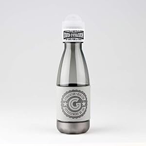 STATION D’HYDRATATION Wasserstation 04218010038 Wiederverwendbare Flasche, PETG, Grau, Silber, One Size