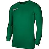 camiseta piña primark 100% poliéster NIKE Camiseta Unisex para niños Park VII LS, Unisex niños, Jersey, BV6740-302, Verde Pino/Blanco, S