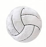 Volleyball Sports Pillow Fluffy Soft Throw Pillow Toy ，14" Durable Sport Basketball Plush Toys,Plush Pillow Toys Gift for Kids Boy Girls Children Room Decoration