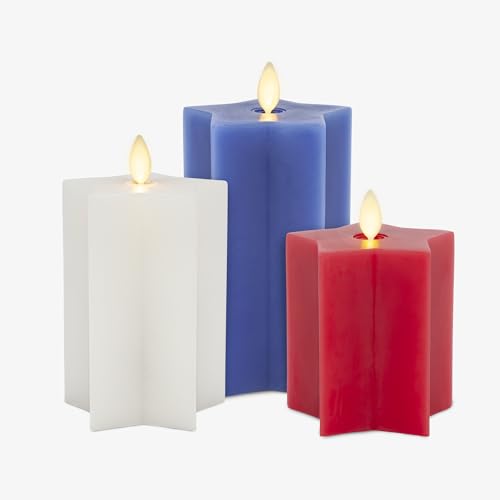 Bougies sans flamme en étoile pour illuminer vos soirées d'été