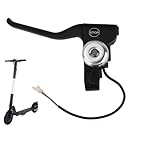 Universal Left Brake Lever Handle with Bell Compatible with Gotrax Gxl V2, Apex Pro, Xl Rival, Xr Elite Electric Scooter - Gotrax Scooter Parts Replacement with Bell, E-Scooter Parts Accessories