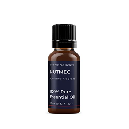 Mystic Moments | Nutmeg Essential Oil - 10Ml - 100% Pure #TOP1