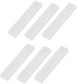 Bone Guitar Nut Guitar Bridge Saddle Blank Carved Cattle Bone Nut Replacement for Acoustic Classic Guitars 1/6/10 PCS