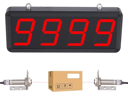 Compteur laser numérique 20m à affichage LED pour ligne de production
