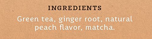 Miniatura 10 de Stash Tea Ginger Peach Green Tea - Té verde con cafeína, sin OMG, verificado por proyectos, sin ingredientes artificiales, 18 unidades (paquete de