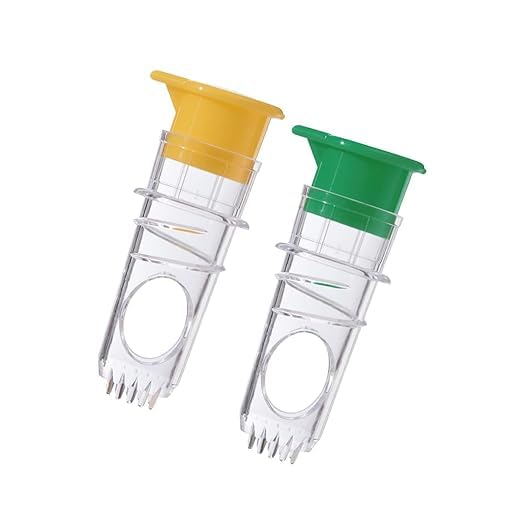 2Pcs Lemon Squeezer Juice Extractors with Filter – Manual Lime and Citrus Juicers for Kitchen, Dining & Bar – Easy-to-Use Fruit Press for Home & Garden