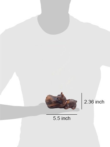 Superdream Frog Air Stone Bubbler Aerating Aquarium Ornament Fish Tunk Decorations (Hippopotamus) #TOP5