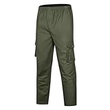 Confort optimal : Ce pantalon homme offre une coupe ample pour une liberté de mouvement totale, idéal pour un usage décontracté au quotidien.