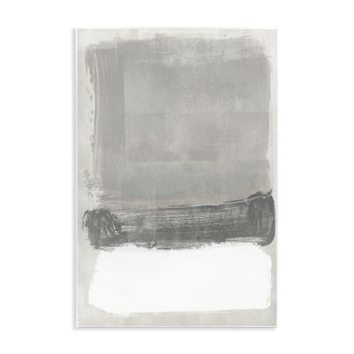 Abstract Brushstrokes Shapes, 10 x 15 Inch Mounted Print on Wall Plaque