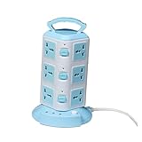Uonlytech USA Plug Power Strip USB Outlet Plug Sockets Outlet for Audio Computer Phone Power Tools Garden Machinery