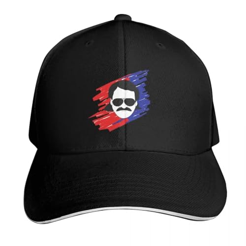 OUINCIIC Ja ne mogu drugo nego da ga volin Gorra de béisbol Sombrero para el Sol Sombrero de Lujo Sombrero de Golf Genuino Niño Mujer