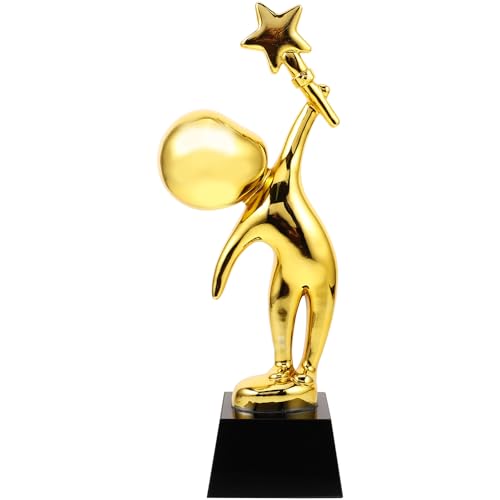Trophée de Danse en Résine Or Élégant pour Compétition et Remise de Prix