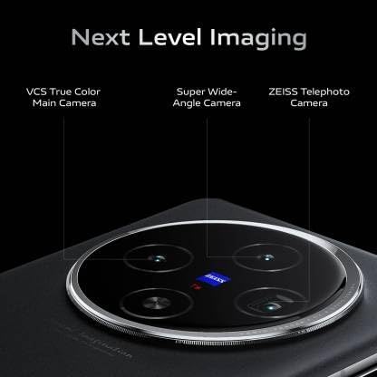 Image of (Refurbished) vivo X100 (Asteroid Black, 256 GB) & (12 GB RAM)