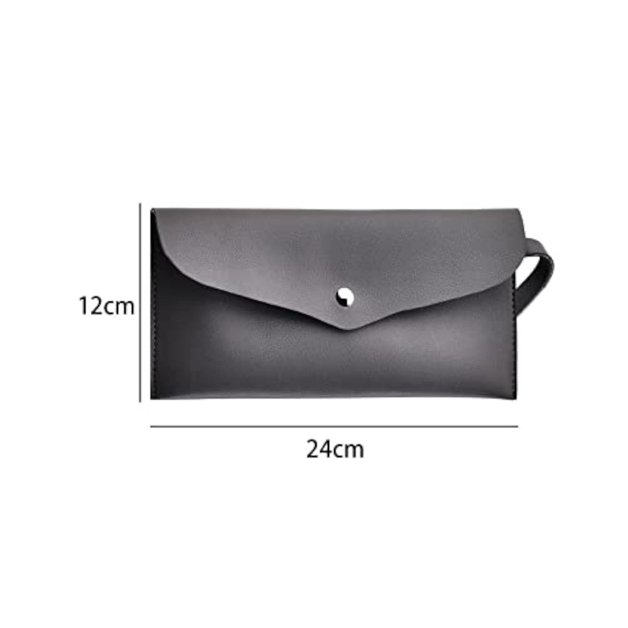 Stylish Portable Makeup Brush Organizer Bag in Grey