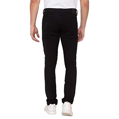 Image of Spykar Men's Slim Fit Low Rise Casual Jeans