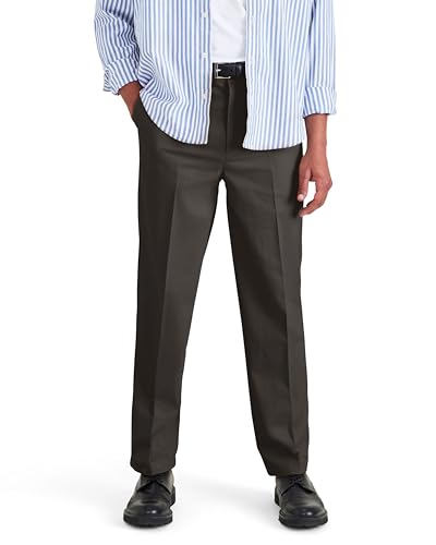 DOCKERS Mens Relaxed Fit Signature Iron Free Khaki With Stain Defender Pants