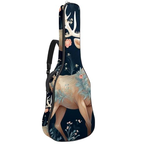 Sac pour guitare étui multicolore étanche avec couche de protection
