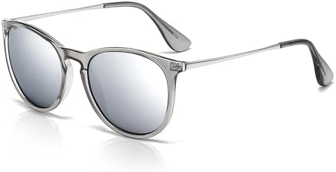 SUNGAIT Premium Vintage Round Sunglasses for Women Men Classic Retro Style