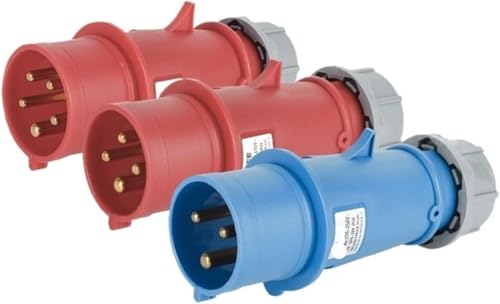 Conector industrial IP44 SFK-024 de 4 pines resistente a salpicaduras de agua 3