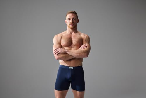 SAXX Underwear Co. Men's Ultra Super Soft Boxer Brief Fly 3-Pack, Classic Ultra 18, Small - image 4