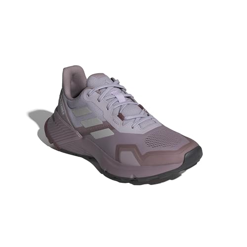 adidas Mujer Terrex Soulstride Trail Running Shoes, preloved Fig/Grey One/Quiet Crimson, 36 2/3 EU - imagen 3
