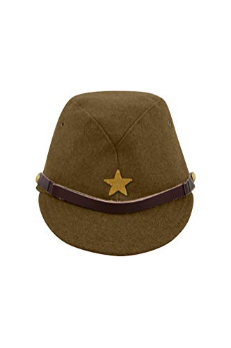 南方作戦　陸軍戦闘服上下 レプリカ改造品➕帽垂付き略帽ウール製 日本軍 Japanese 日本陸軍 略帽 下士官ウール製 帽垂れ付