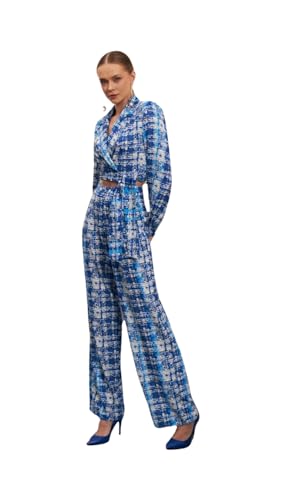 Women's Plaid Blazer3