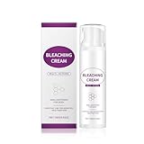 Underarm Whitening Cream 100g, Crema Schiarente Ascelle e Parti Intime, Crema Illuminante per Pelle Scura, Riduce Macchie su Ascelle Cosce Ginocchia Gomiti, Idratante Riparatrice Uso Quotidiano