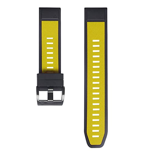 Correa de silicona de 26mm para Garmin Fenix 6X Pro y 5X 5