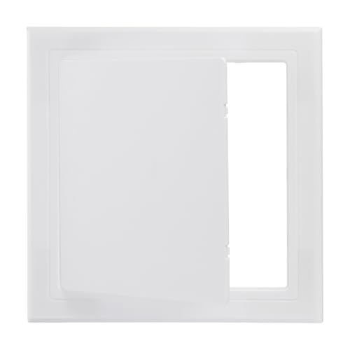 PATIKIL 8x8"�i200x200mm�j ���ȔS���^�A�N�Z�X�p�l�� A BS���z�ǃA�N�Z�X�h�A �h���C�E�H�[���z�Ǔd�C�P�[�u���z���p�̊ȒP�ȕǌ��J�o�[ �z���C�g
